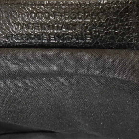 BALENCIAGA BLACK LAMBSKIN LEATHER - UNISEX WORK BAG - Picture 9 of 16